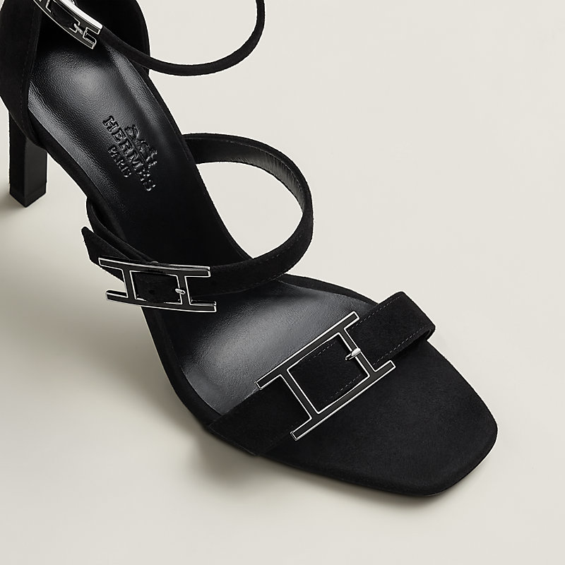 サンダル 《リヴ》 90 - ブラック | Hermès - エルメス-公式サイト